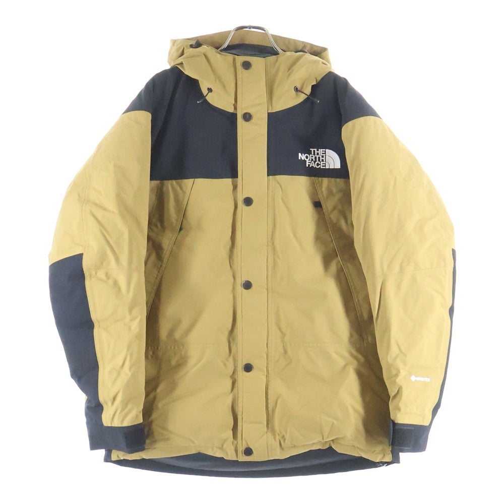 THE NORTH FACE(ザノースフェイス) MOUNTAIN DOWN JACKET GORE-TEX ゴアテックス フーデッド マウンテン ダウンジャケット ブラウン ND91930