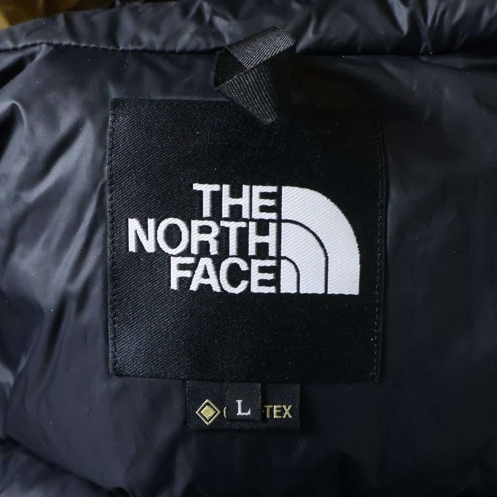 THE NORTH FACE(ザノースフェイス) MOUNTAIN DOWN JACKET GORE-TEX ゴアテックス フーデッド マウンテン ダウンジャケット ブラウン ND91930