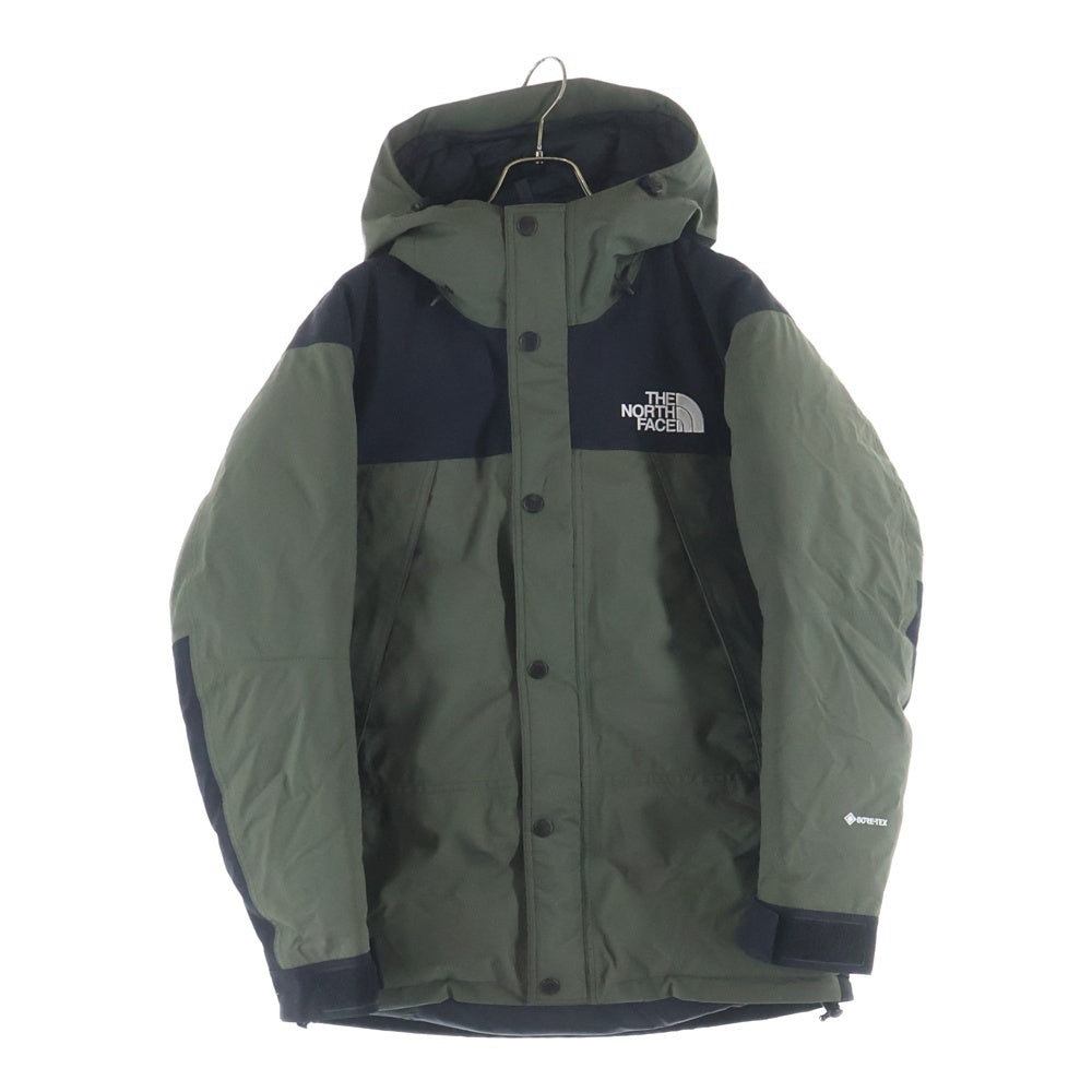 THE NORTH FACE(ザノースフェイス) MOUNTAIN DOWN JACKET GORE-TEX ゴアテックス フーデッド マウンテン ダウンジャケット ゴアテックス カーキ ND91930
