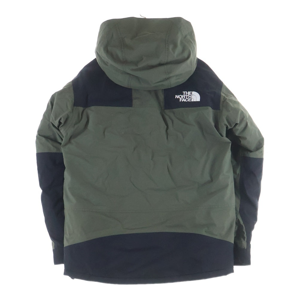 THE NORTH FACE(ザノースフェイス) MOUNTAIN DOWN JACKET GORE-TEX ゴアテックス フーデッド マウンテン ダウンジャケット ゴアテックス カーキ ND91930