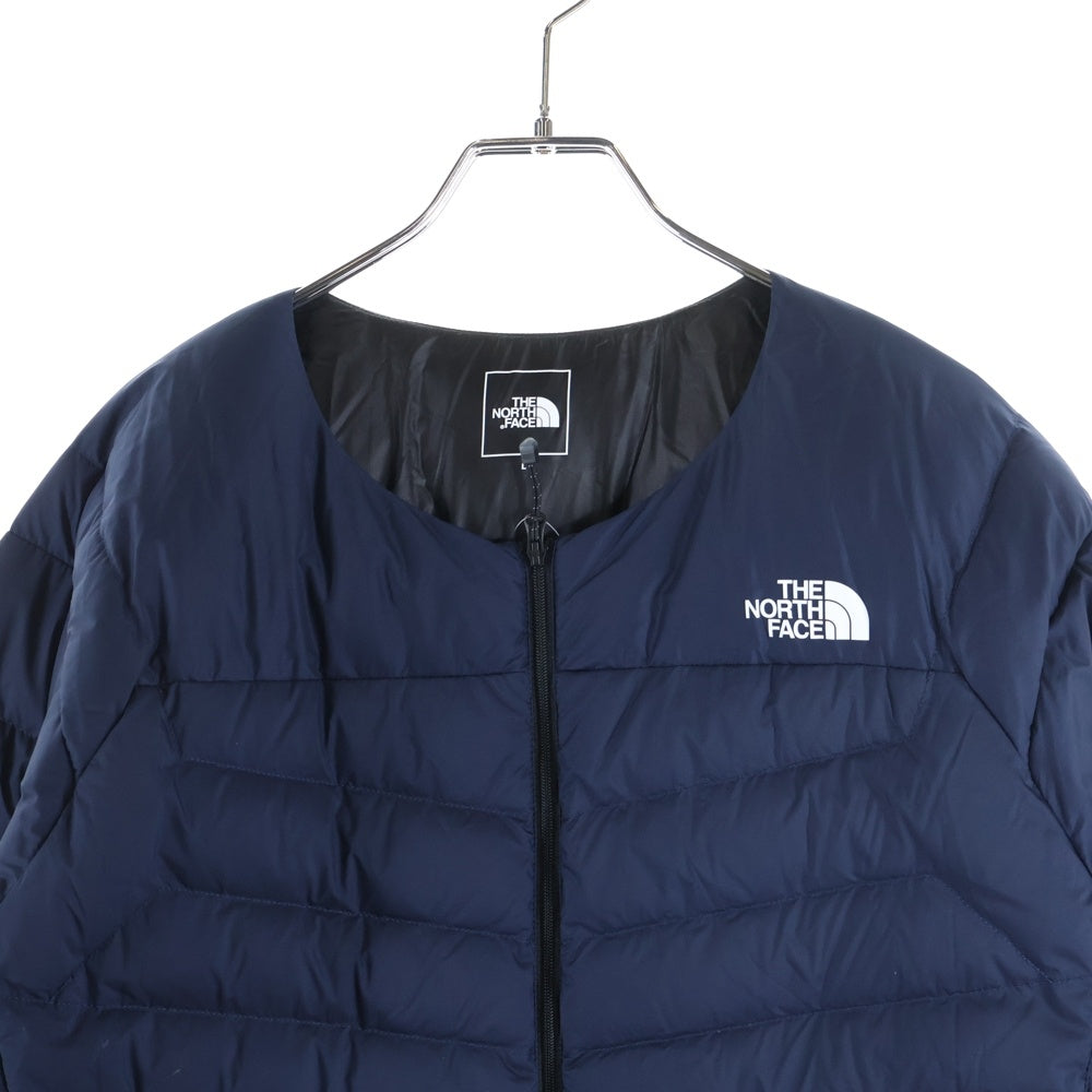 THE NORTH FACE(ザノースフェイス) HUNDER ROUNDNECK JACKET サンダー ダブルポケット ラウンドネック ダウンジャケット ネイビー NY82213