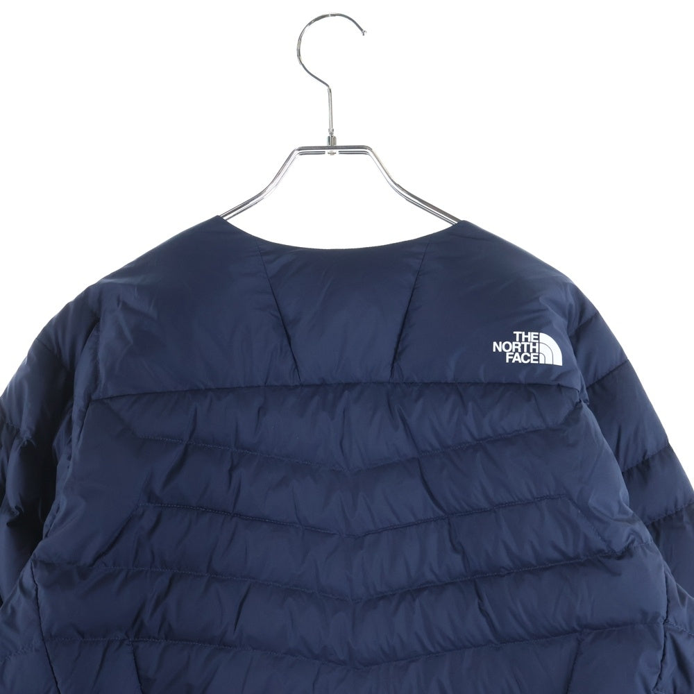 THE NORTH FACE(ザノースフェイス) HUNDER ROUNDNECK JACKET サンダー ダブルポケット ラウンドネック ダウンジャケット ネイビー NY82213