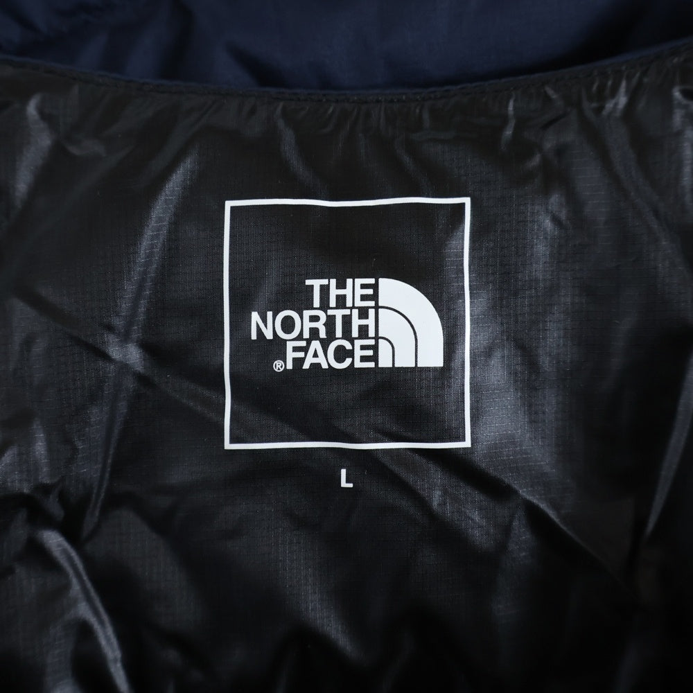 THE NORTH FACE(ザノースフェイス) HUNDER ROUNDNECK JACKET サンダー ダブルポケット ラウンドネック ダウンジャケット ネイビー NY82213