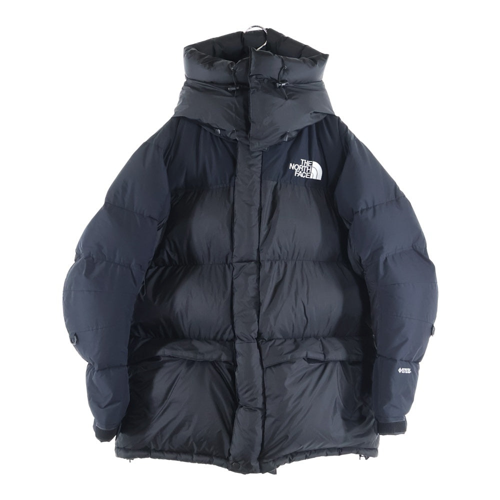 THE NORTH FACE(ザノースフェイス) HIM DOWN PARKA ヒムダウンパーカー 胸ロゴデザイン フーデッド ダウンジャケット ブラック ND92031