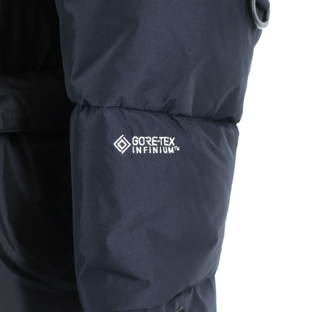 THE NORTH FACE(ザノースフェイス) HIM DOWN PARKA ヒムダウンパーカー 胸ロゴデザイン フーデッド ダウンジャケット ブラック ND92031