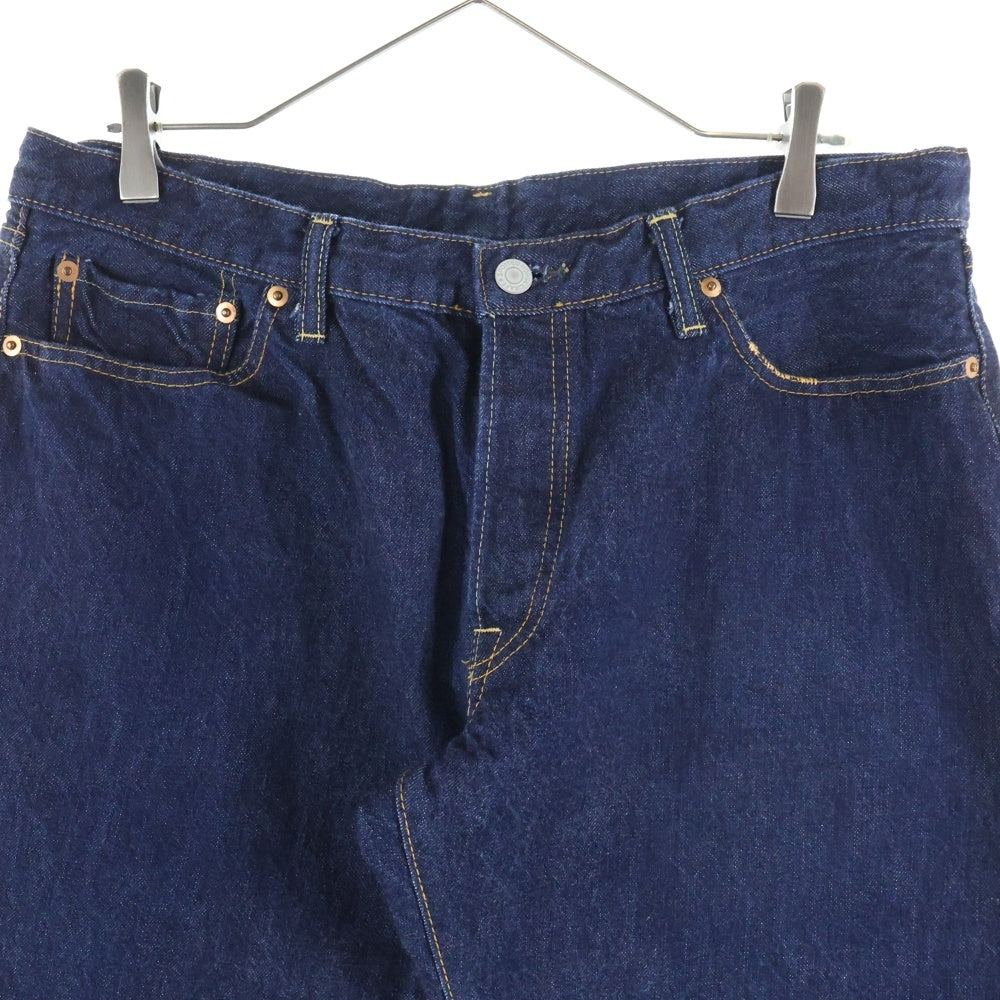Y's BANG ON!(ワイズバングオン) BAGGY DENIM PANT ボタンフライ バギーデニムパンツ ジーンズ インディゴ YA-P04-085