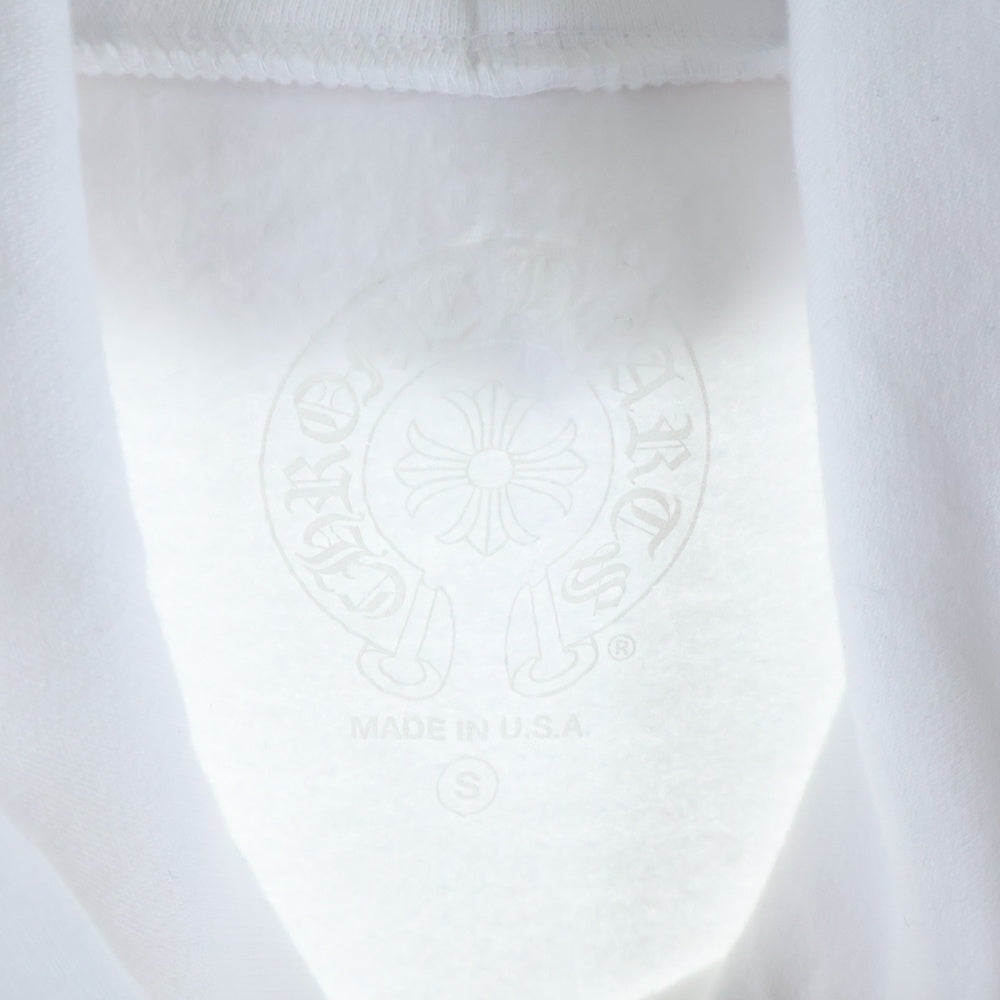 CHROME HEARTS(クロムハーツ) MIAMI Limited Horseshoe Pullover Hoodie マイアミ限定 ホースシュープリント フーデッドプルオーバーパーカー ホワイト