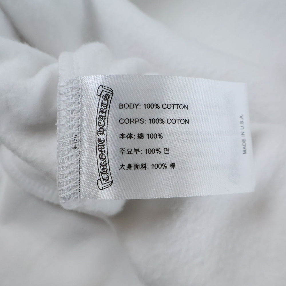 CHROME HEARTS(クロムハーツ) MIAMI Limited Horseshoe Pullover Hoodie マイアミ限定 ホースシュープリント フーデッドプルオーバーパーカー ホワイト