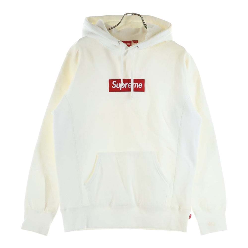 SUPREME(シュプリーム) 16AW Box Logo Hooded Sweatshirt ボックスロゴ プルオーバースウェットパーカー フーディー ホワイト