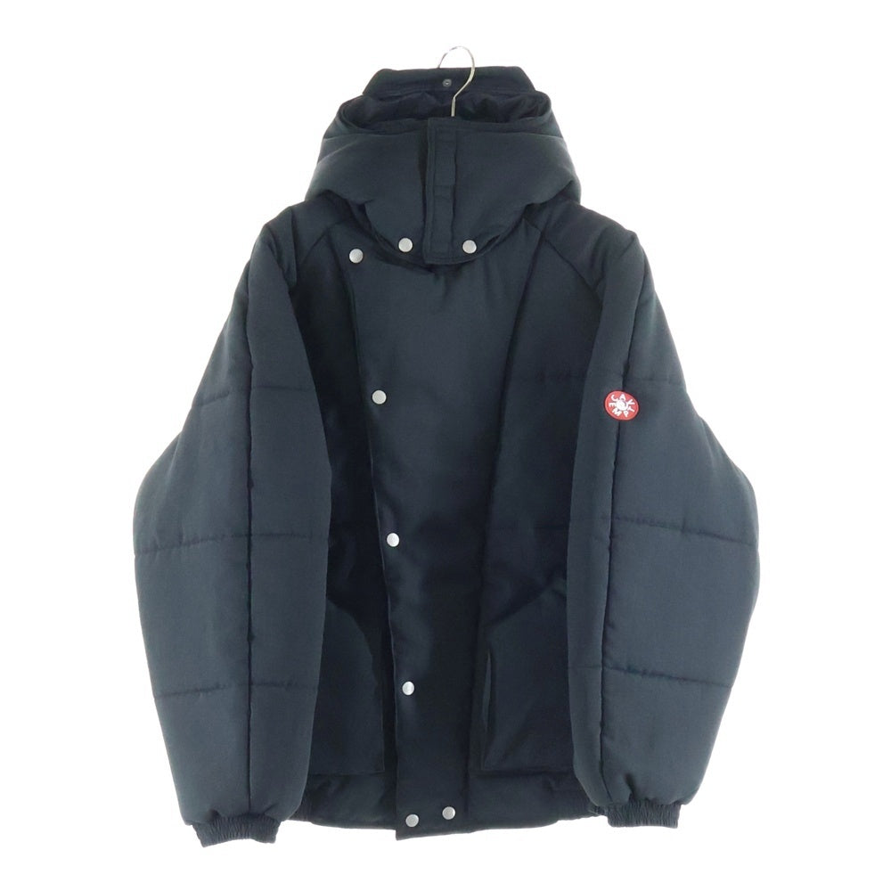 C.E(シーイー) 25AW DIAGONAL FLAP PUFF JACKET ダイアゴナル フラップ パファー ジャケット ブラック CES28JK03