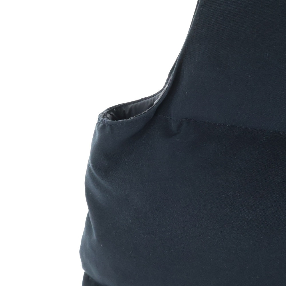 CANADA GOOSE(カナダグース) BLACK LABEL GARSON VEST ブラックレーベル ガーソン ロゴパッチ ダブルジップ ダウンベスト ブラック 2081MB