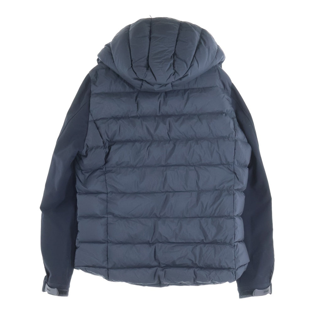 TATRAS(タトラス) 19AW BLEGGIO ブレッジョ 袖切り替え フーデッドダウンジャケット ブラック MTA19A4570