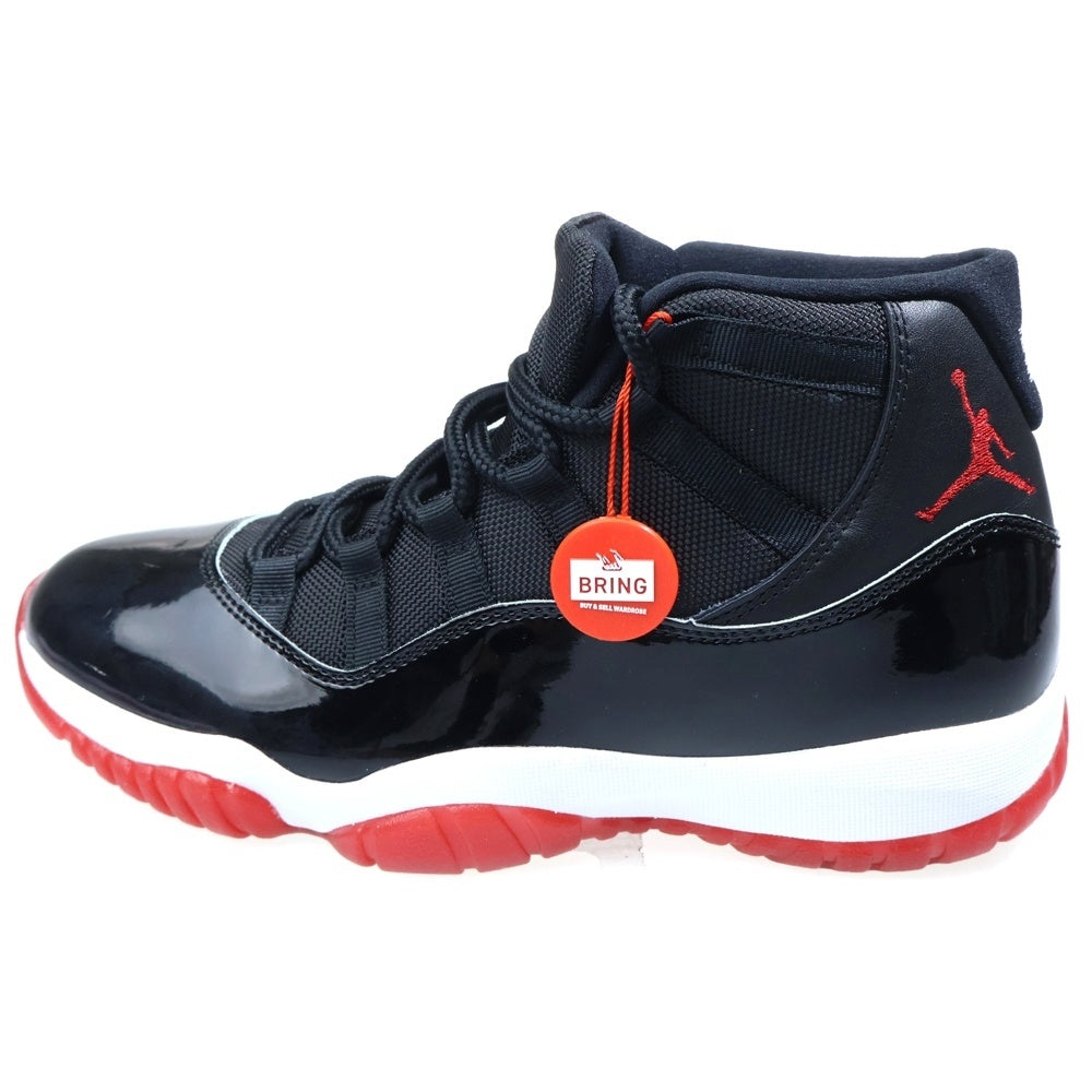NIKE(ナイキ) AIR JORDAN 11 RETRO BRED エアジョーダン11 レトロ ブレッド ハイカットスニーカー ブラック/レッド US9.5/27.5cm 378037-061