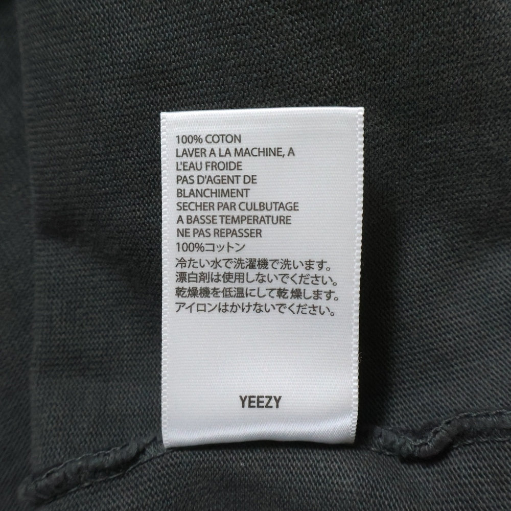 YEEZY SEASON 6(イージーシーズンシックス) XXXtentacion HOLY THE GATE TEE テンタシオン ホーリー・ザ・ゲート クルーネック半袖Tシャツ カットソー ブラック