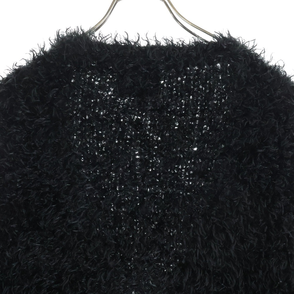 NUMBER (N)INE(ナンバーナイン) 03AW カート期 Archive アーカイブ オーバーサイズ アクリルニットカーディガン ブラック