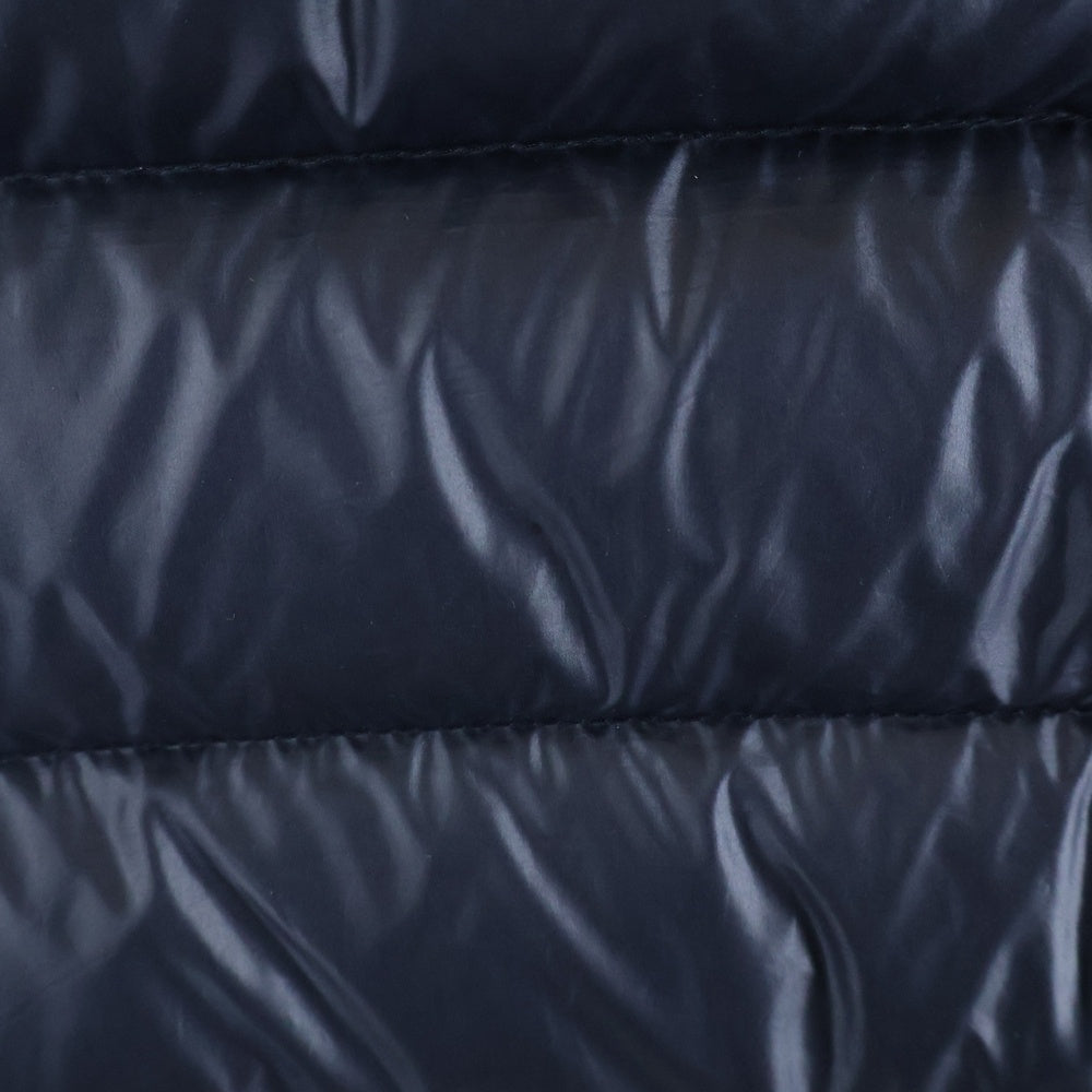 MONCLER(モンクレール) 24AW BESINES DOWN JACKET ナイロン アームロゴワッペン フーデッドダウンジャケット ネイビー J20911A00003 597EX