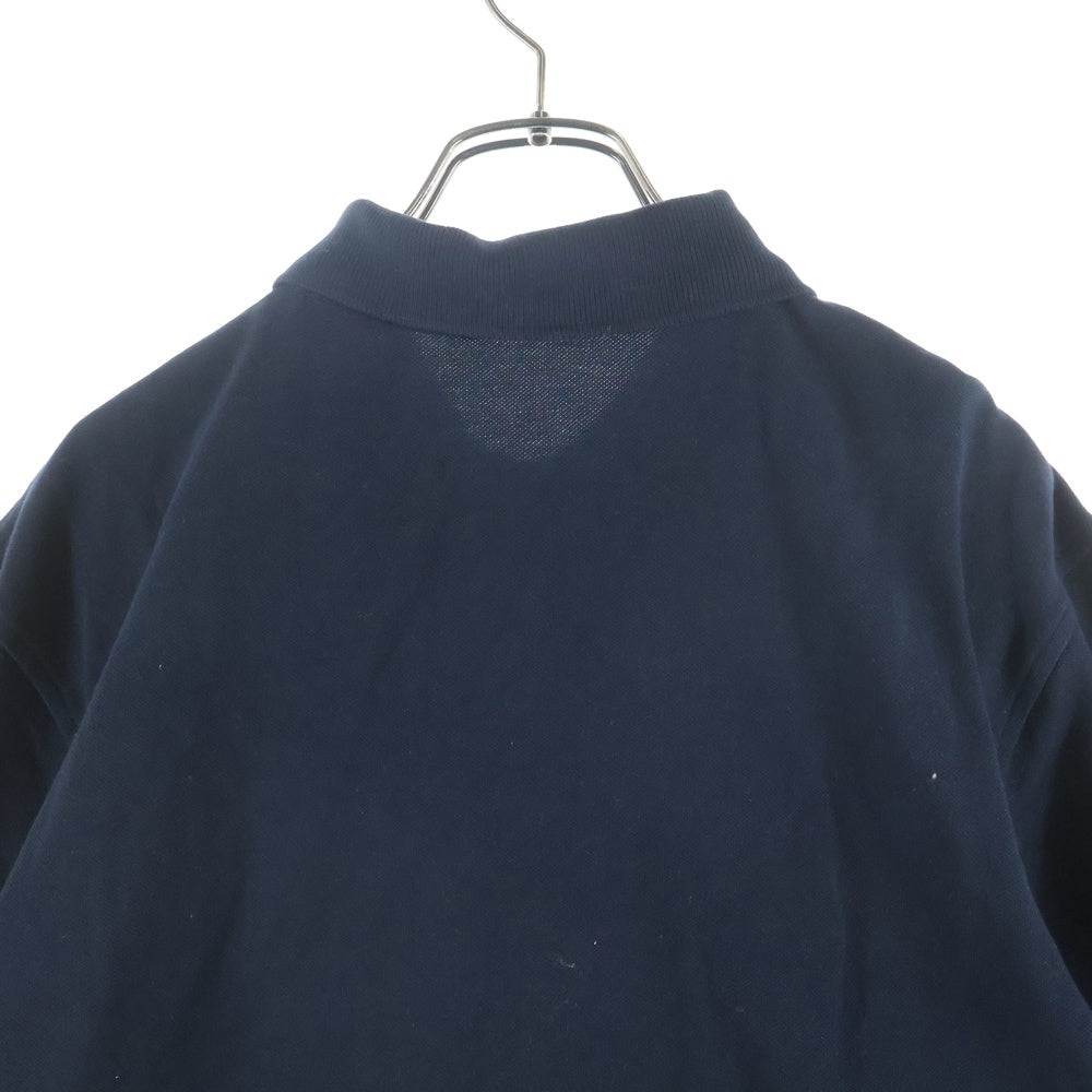 POLO SPORT RALPH LAUREN(ポロスポーツラルフローレン) 胸エンブロイダリーデザイン 鹿の子 半袖ポロシャツ ネイビー
