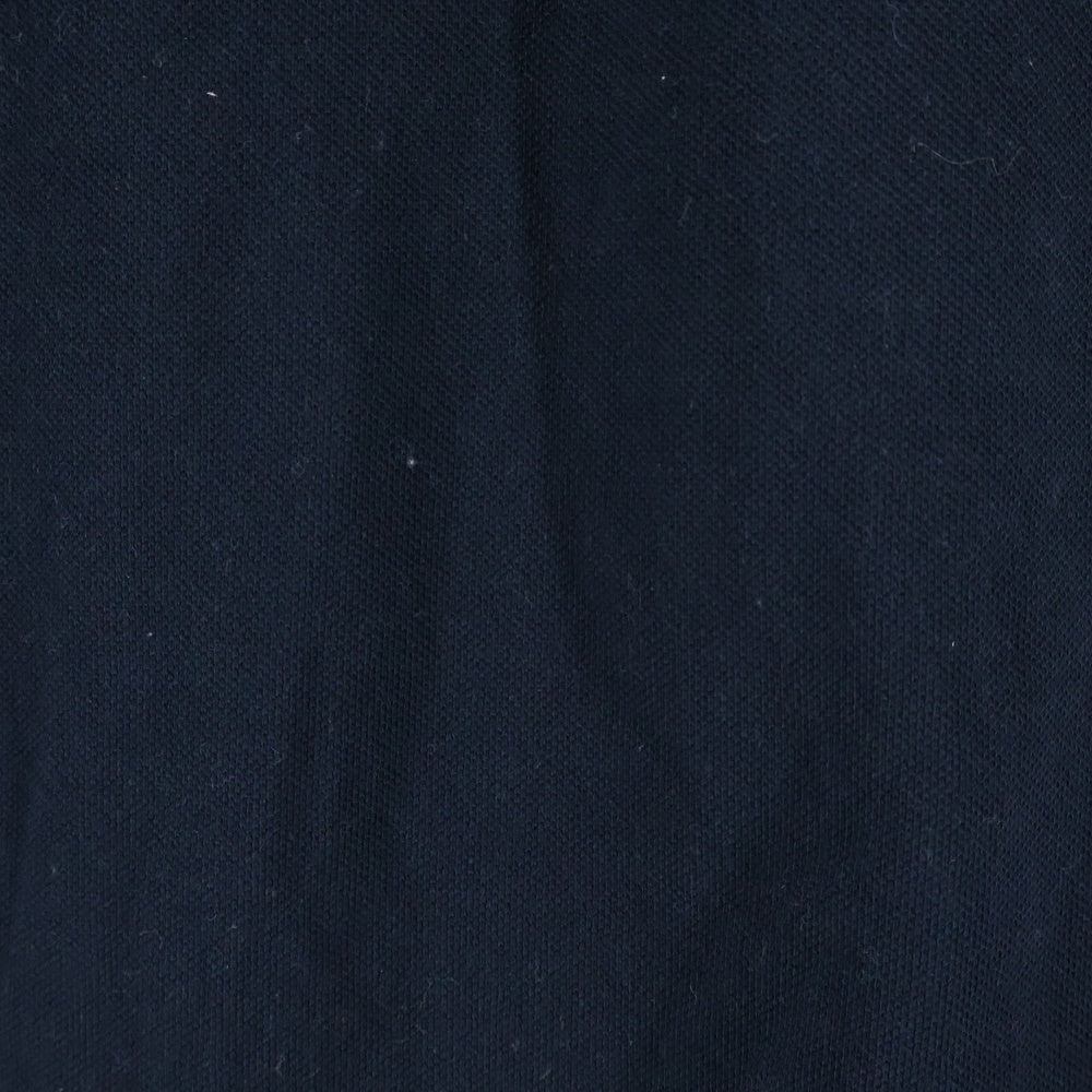 POLO SPORT RALPH LAUREN(ポロスポーツラルフローレン) 胸エンブロイダリーデザイン 鹿の子 半袖ポロシャツ ネイビー