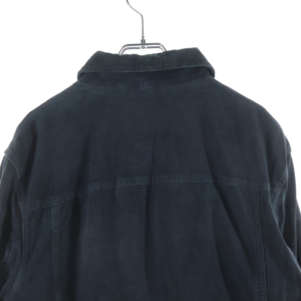 POLO RALPH LAUREN(ポロラルフローレン) スエードレザージャケット やぎ革 ブラック