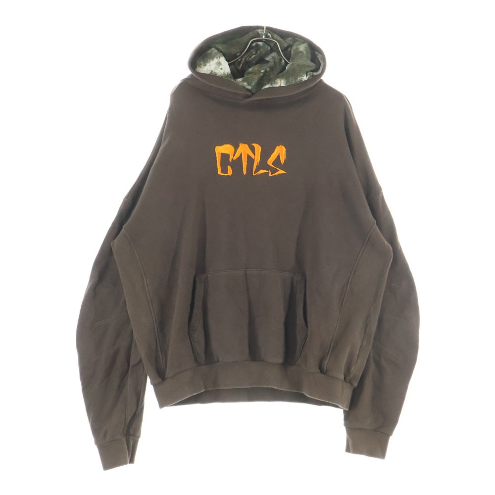 cvtvlist(カタリスト) USUAL HOODIE 3Dロゴ スウェット プルオーバー