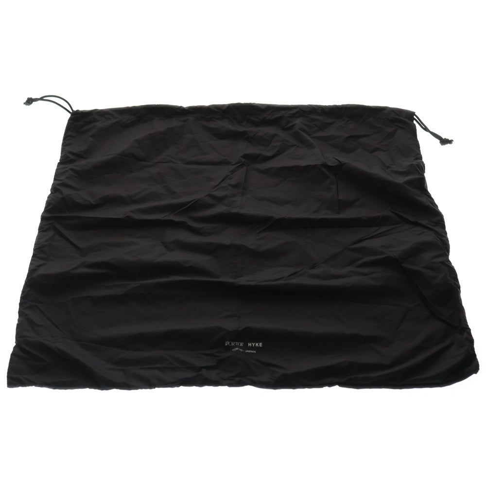 PORTER(ポーター) ×HYKE 23SS 2WAY TOTE BAG ハイク ナイロントートバッグ ハンドバッグ ブラック 381-19814