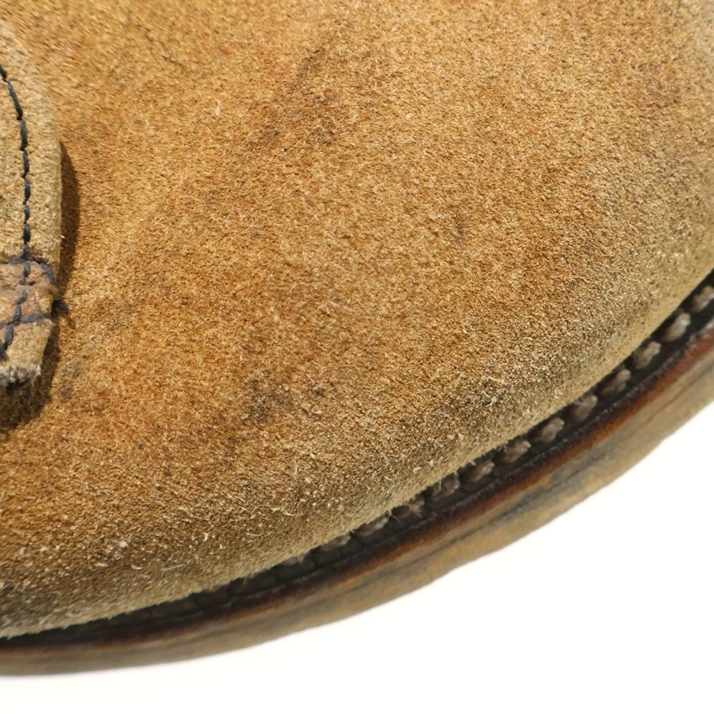 RED WING(レッド ウイング) 90S IRISH SETTER アイリッシュセッター 半円犬タグ USA製 スエード レースアップ ワークブーツ ベージュ