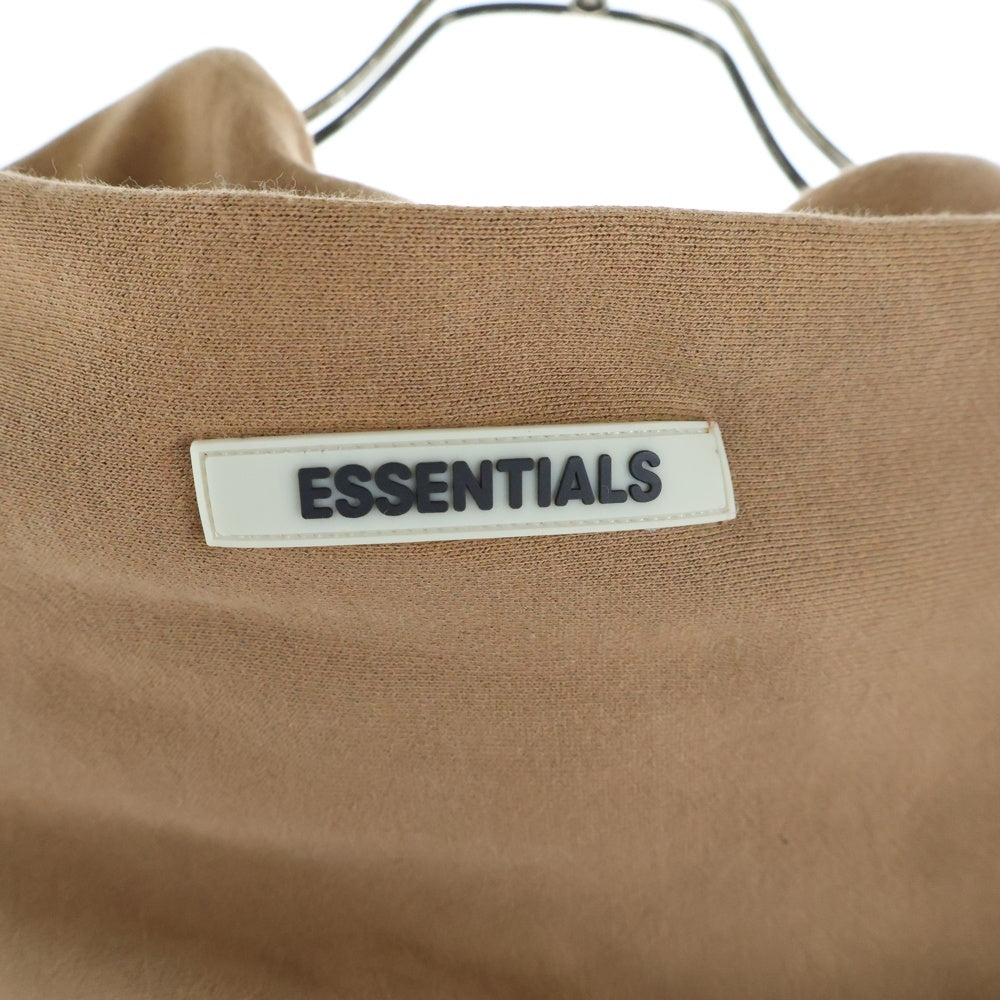FEAR OF GOD ESSENTIALS(フィアオブゴッド エッセンシャルズ) SOLID SWEAT FOODIE ソリッドスウェットフーディー プルオバーパーカー ブラウン