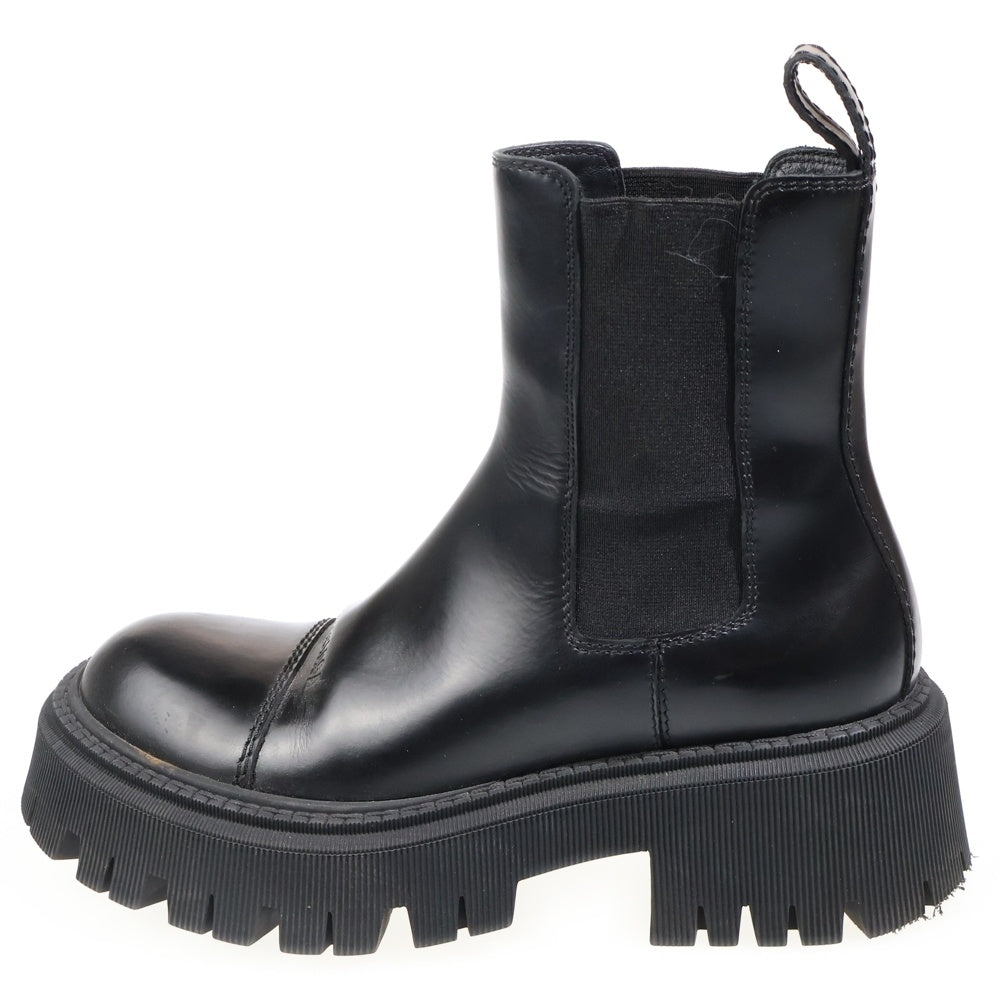 BALENCIAGA(バレンシアガ) TRACTOR BOOTIE トラクターブーツ ブラック ブラック 641399