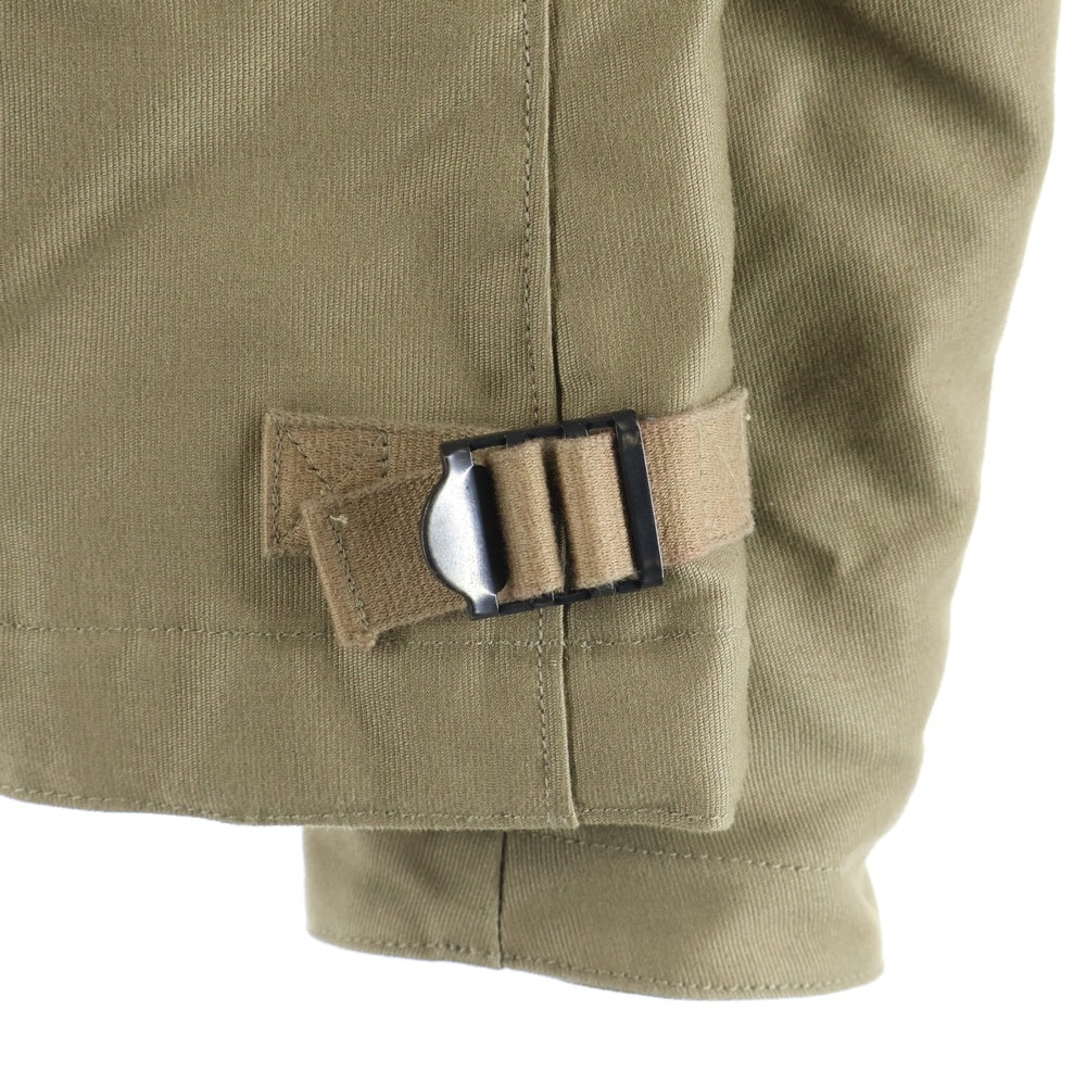 LOUNGE LIZARD(ラウンジリザード) N-1 ボアカラー デッキ ミリタリージャケット ブラウン