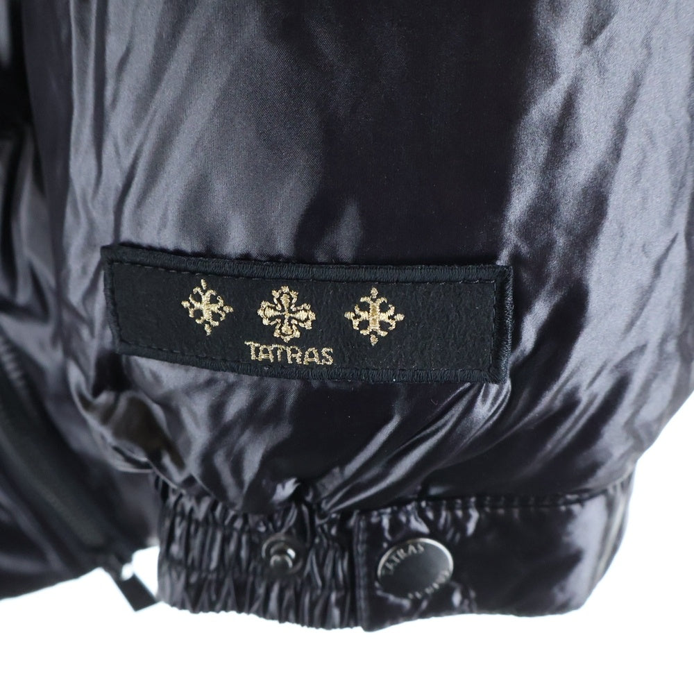 TATRAS(タトラス) BELBO ベルボ フーデッドダウンジャケット ブラック MTA5SH4330