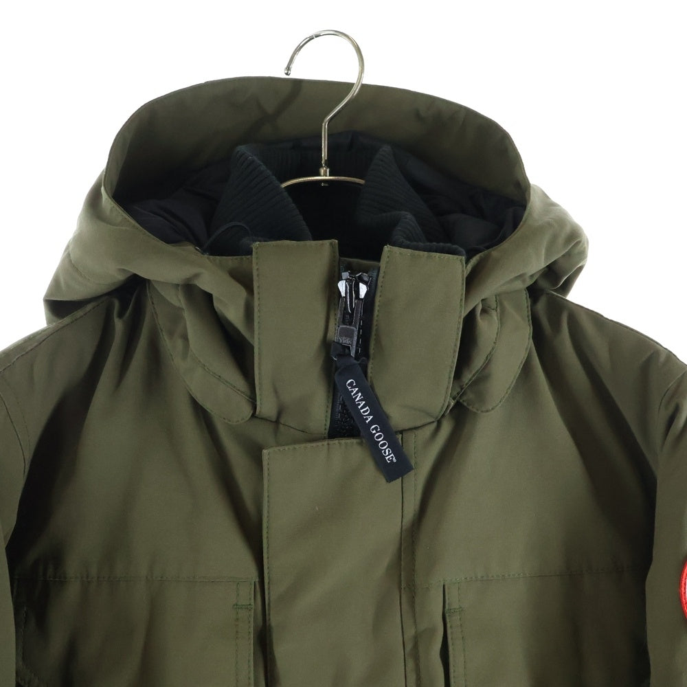 CANADA GOOSE(カナダグース) MAITLAND PARKA メイトランド フーデッドダウンジャケット カーキ 4550M