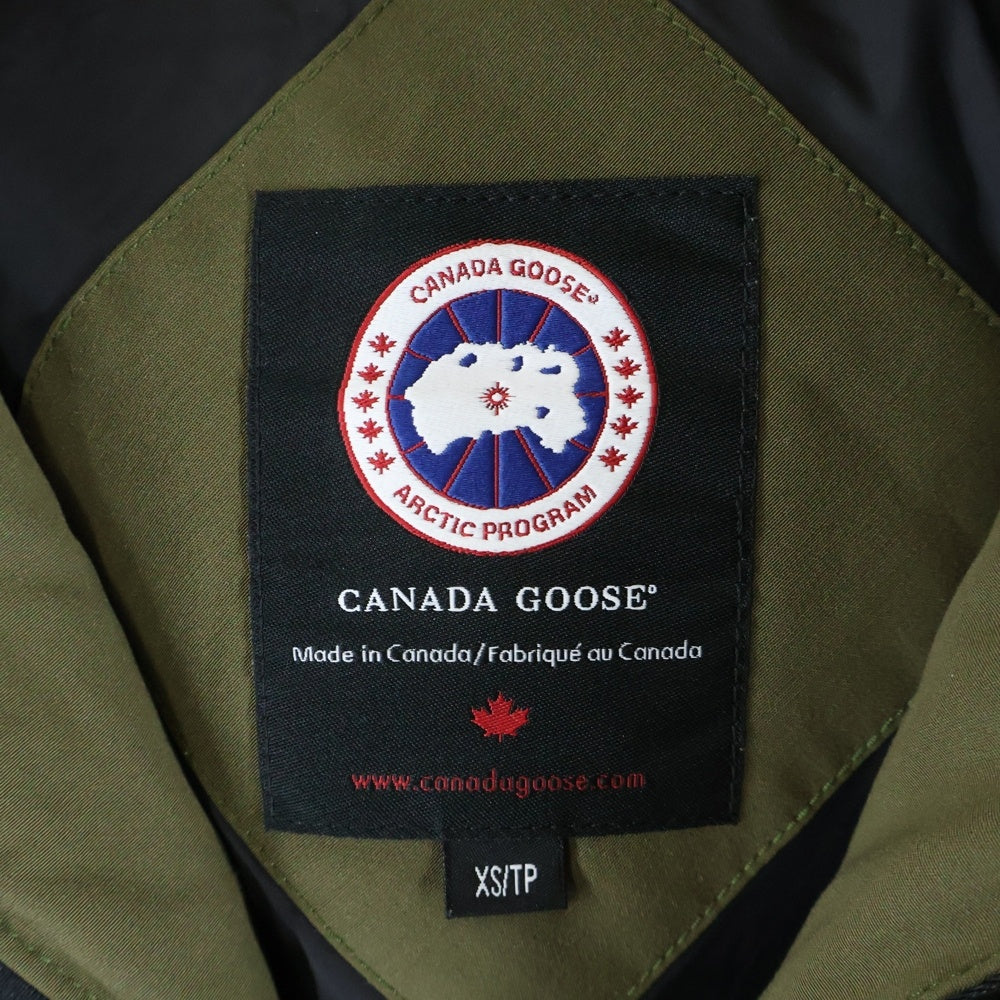 CANADA GOOSE(カナダグース) MAITLAND PARKA メイトランド フーデッドダウンジャケット カーキ 4550M