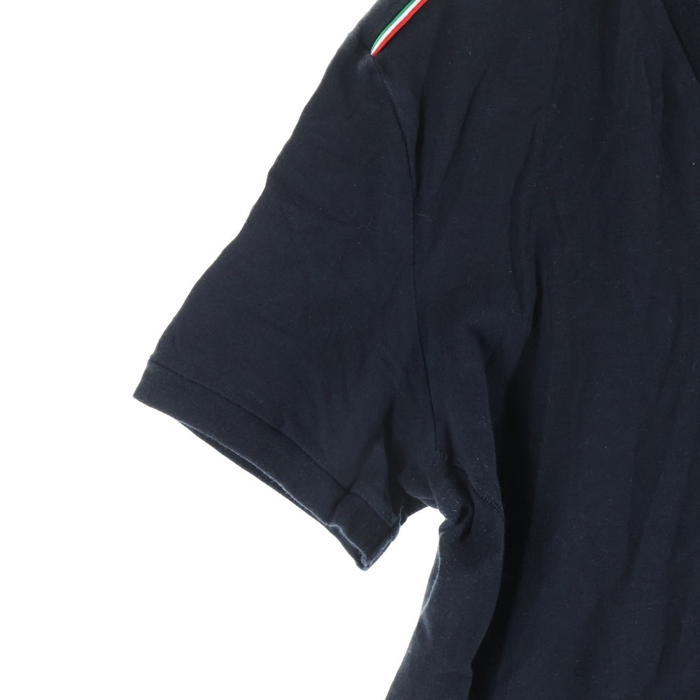 DOLCE & GABBANA(ドルチェアンドガッバーナ) パイピングライン Vネック半袖カットソー ブラック