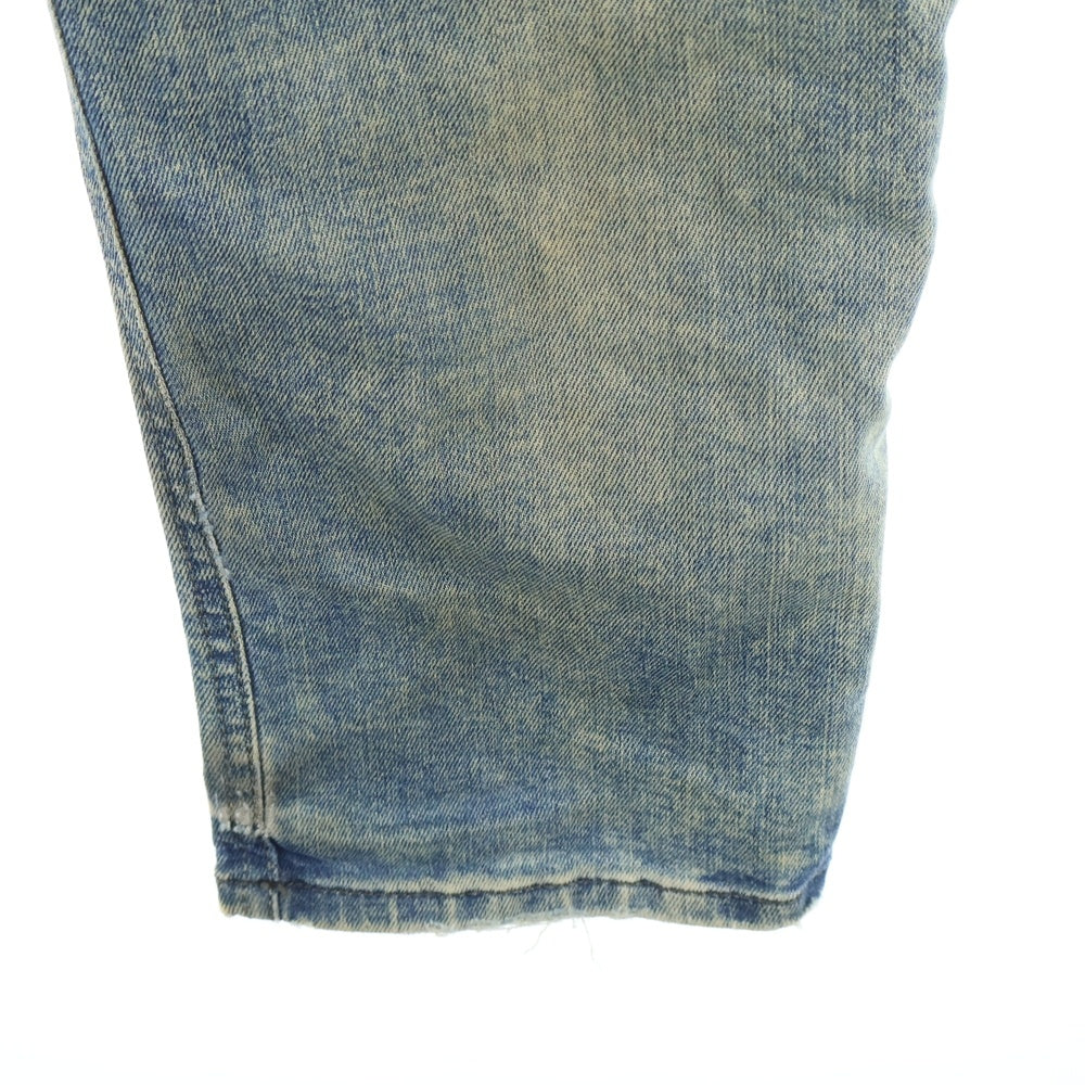 DIESEL(ディーゼル) BELTHER ダメージ加工 クラッシュデニムパンツ レギュラー WASH0830J