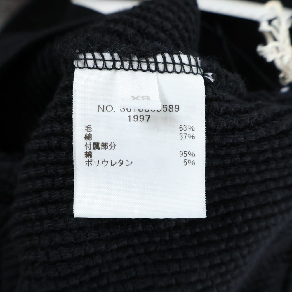 RON HERMAN(ロンハーマン) TEN別注 ウールコットン リブニット パンツ ブラック レディース 3610600589