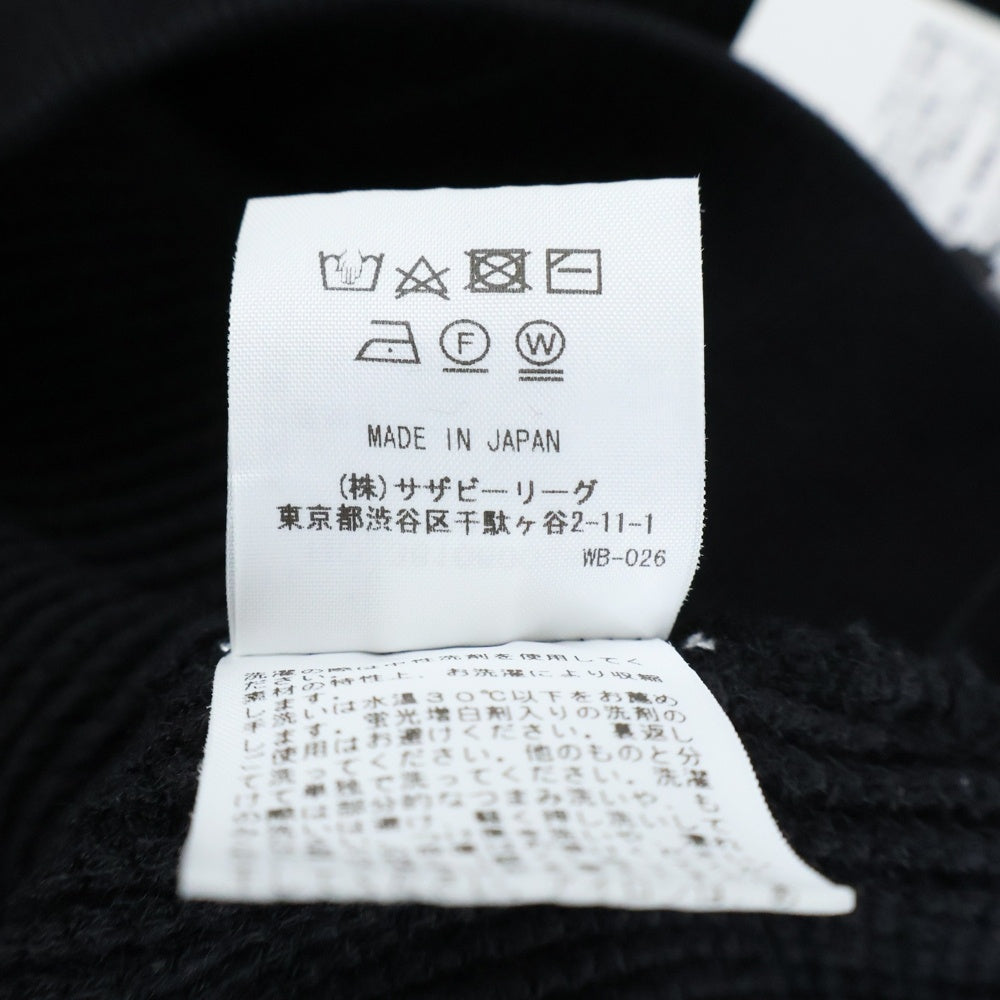 RON HERMAN(ロンハーマン) TEN別注 ウールコットン リブニット パンツ ブラック レディース 3610600589