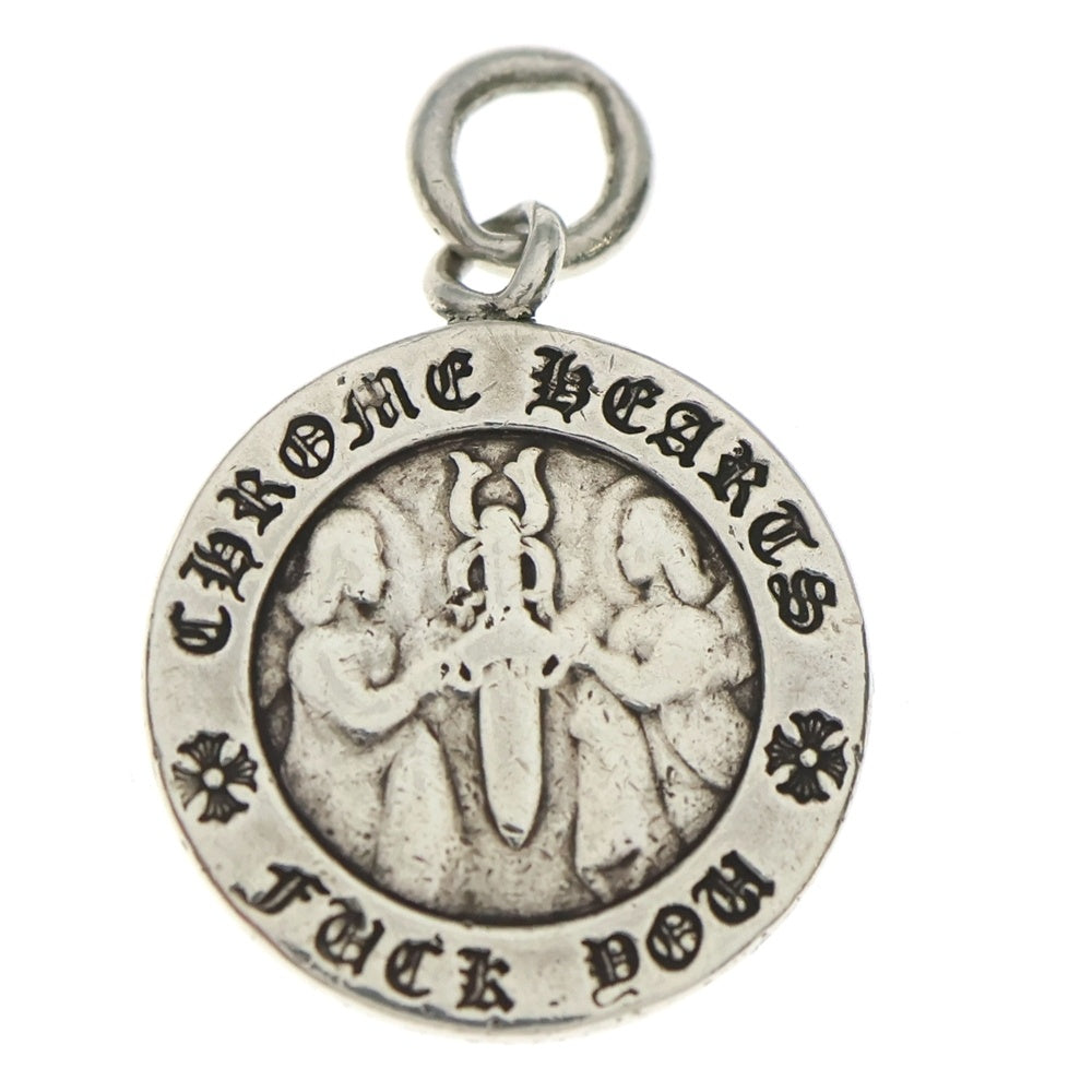 CHROME HEARTS(クロムハーツ) CHRM ANGL MDL V1 エンジェルメダルチャーム ペンダントトップ シルバー BCA229