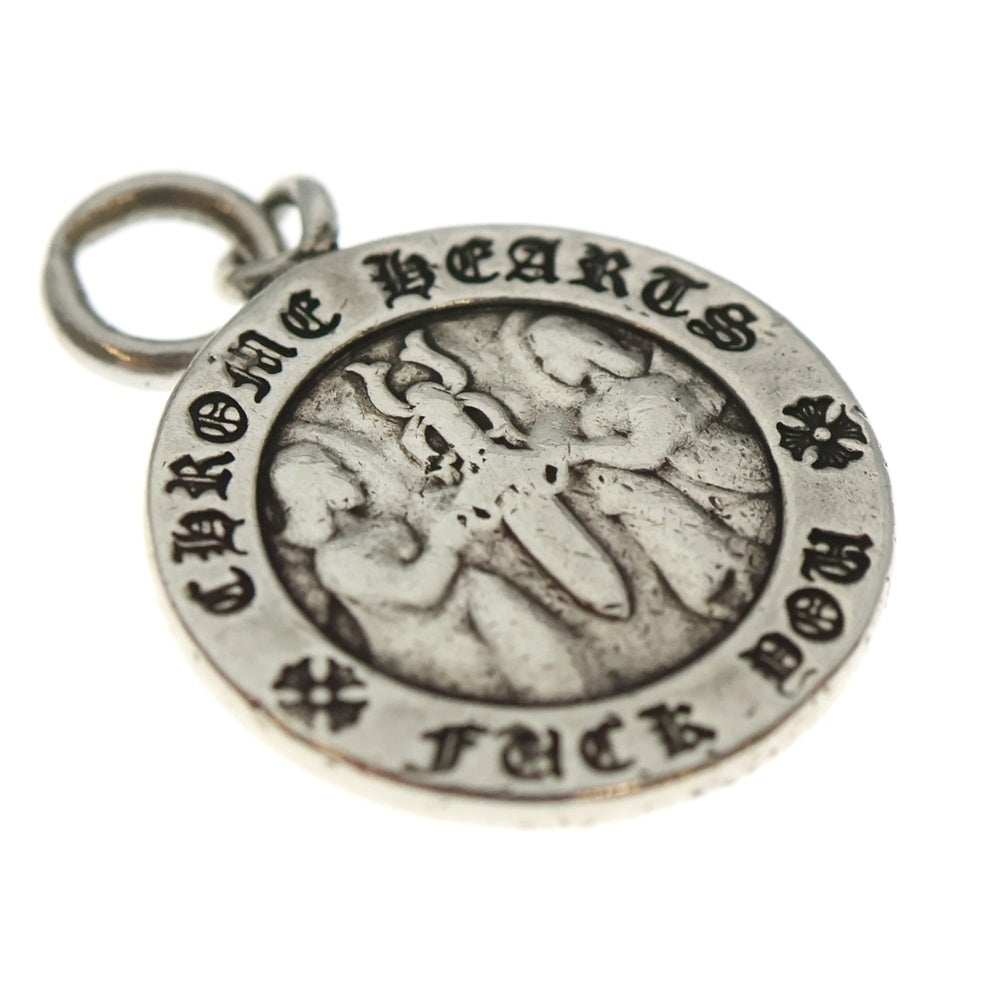 CHROME HEARTS(クロムハーツ) CHRM ANGL MDL V1 エンジェルメダルチャーム ペンダントトップ シルバー BCA229