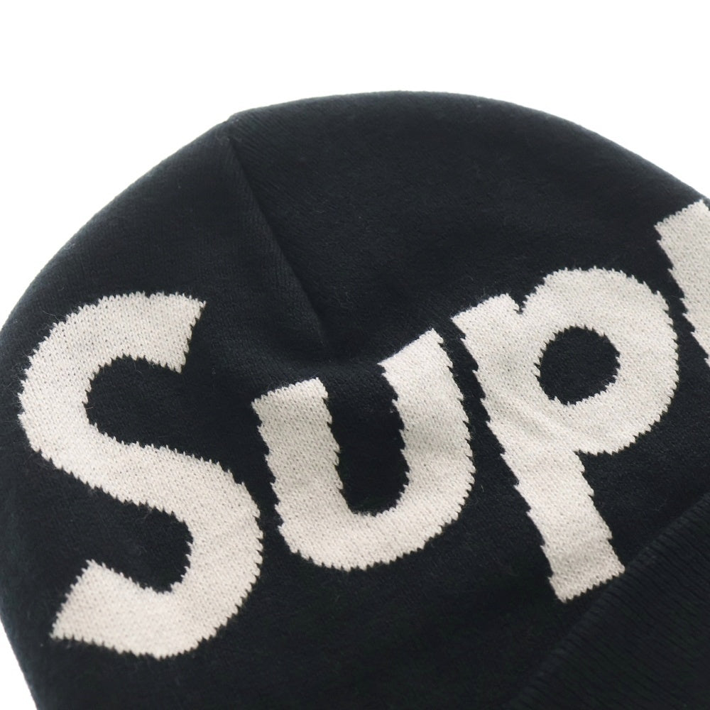 SUPREME(シュプリーム) 20AW Big Logo Beanie ビッグ ロゴ ビーニー ニットキャップ ブラック