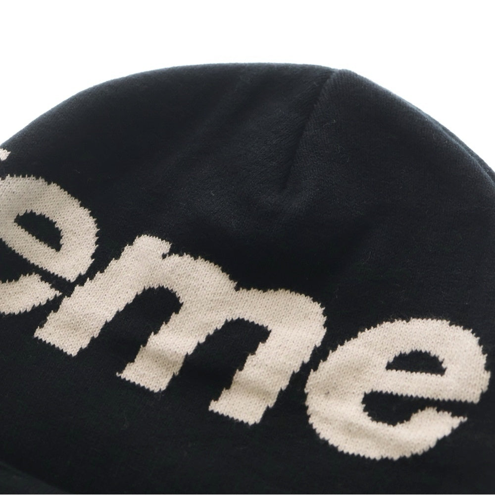 SUPREME(シュプリーム) 20AW Big Logo Beanie ビッグ ロゴ ビーニー ニットキャップ ブラック