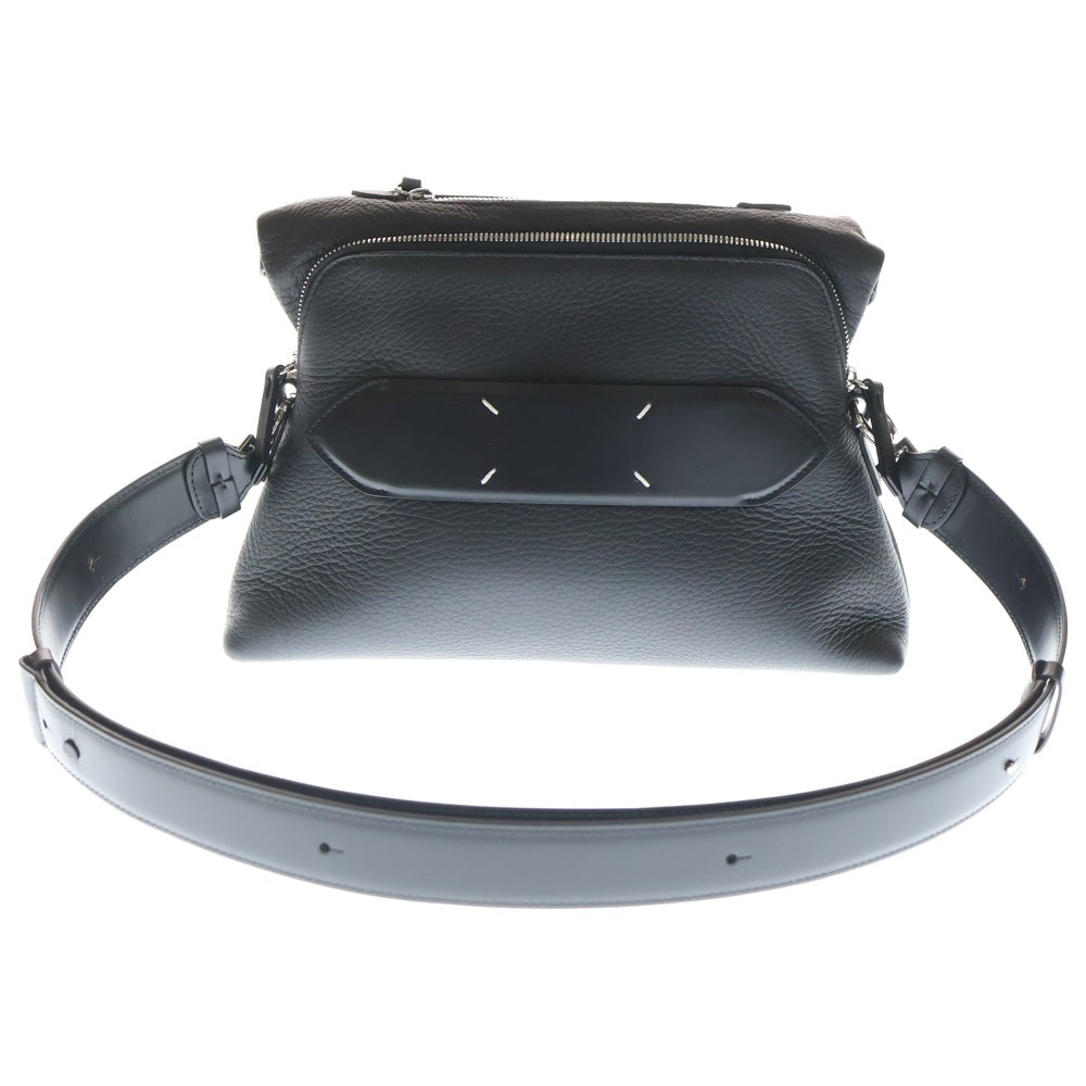 Maison Martin Margiela(メゾンマルタンマルジェラ) 5AC レザー ショルダーバッグ ブラック SB1WG0003 レディース