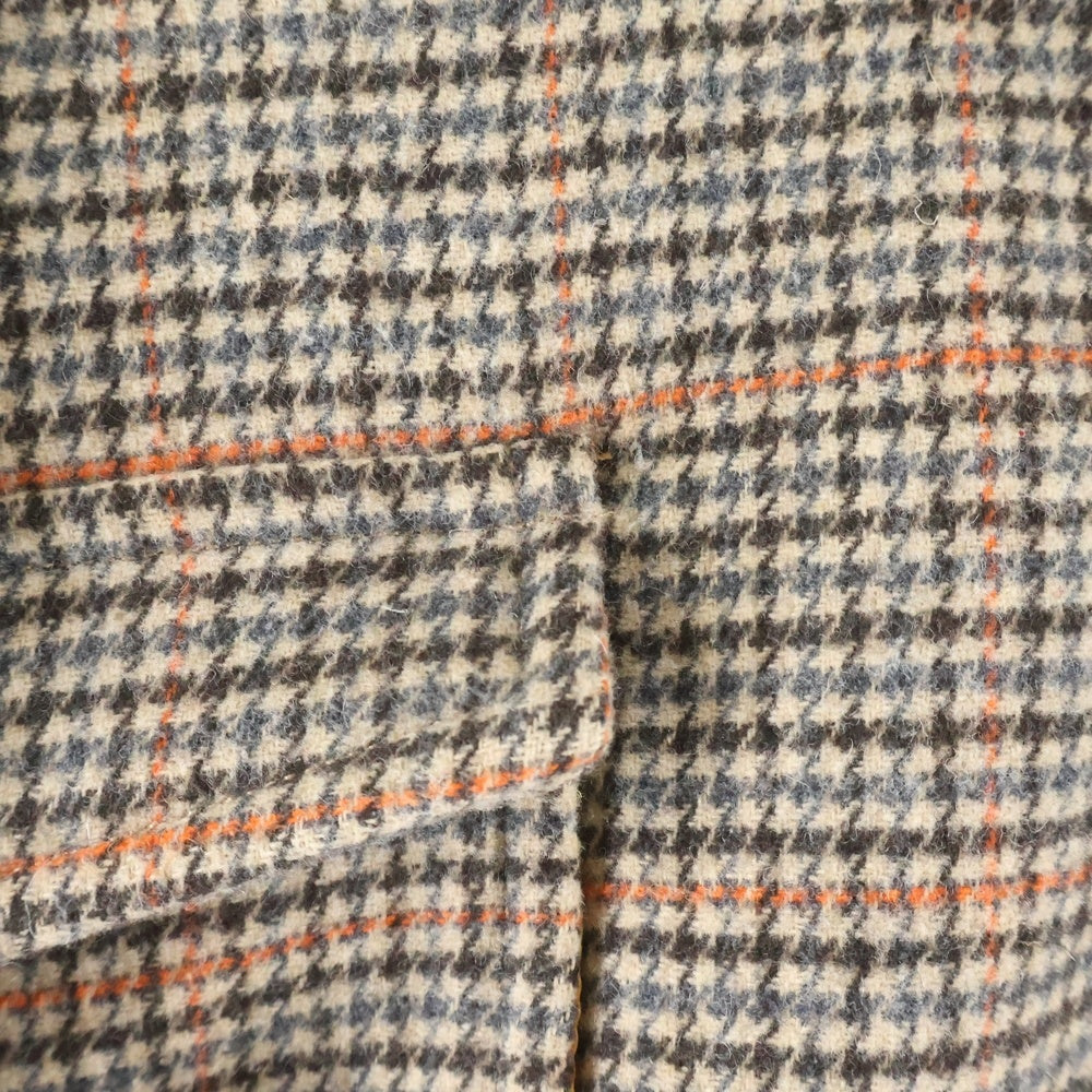 MARY QUANT(マリークワント) カラー切り替え ハングトゥース マルチポケット ショートジャケット ブラウン 267-554901-050-3