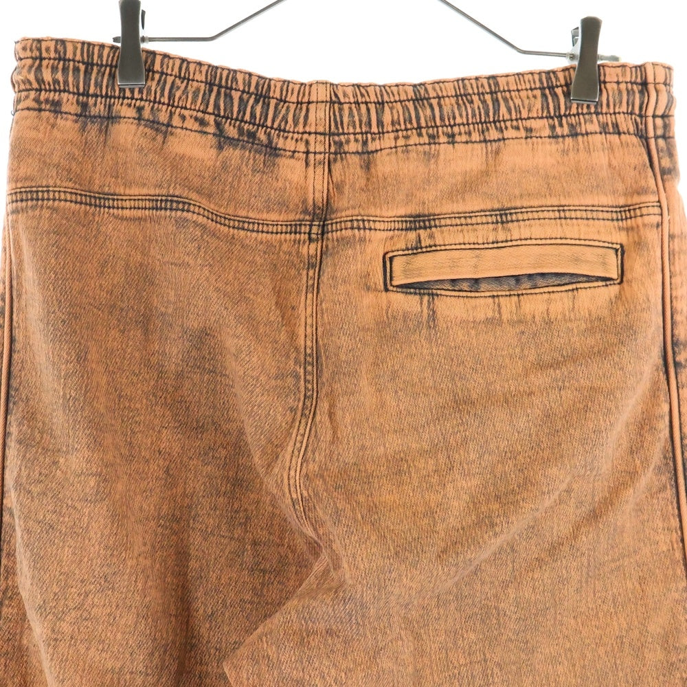 DIESEL(ディーゼル) D-MARTIANS-NE JOGGJEANS ロゴデザイン マルチポケット ドローストリング イージー デニムパンツ オレンジ A03924