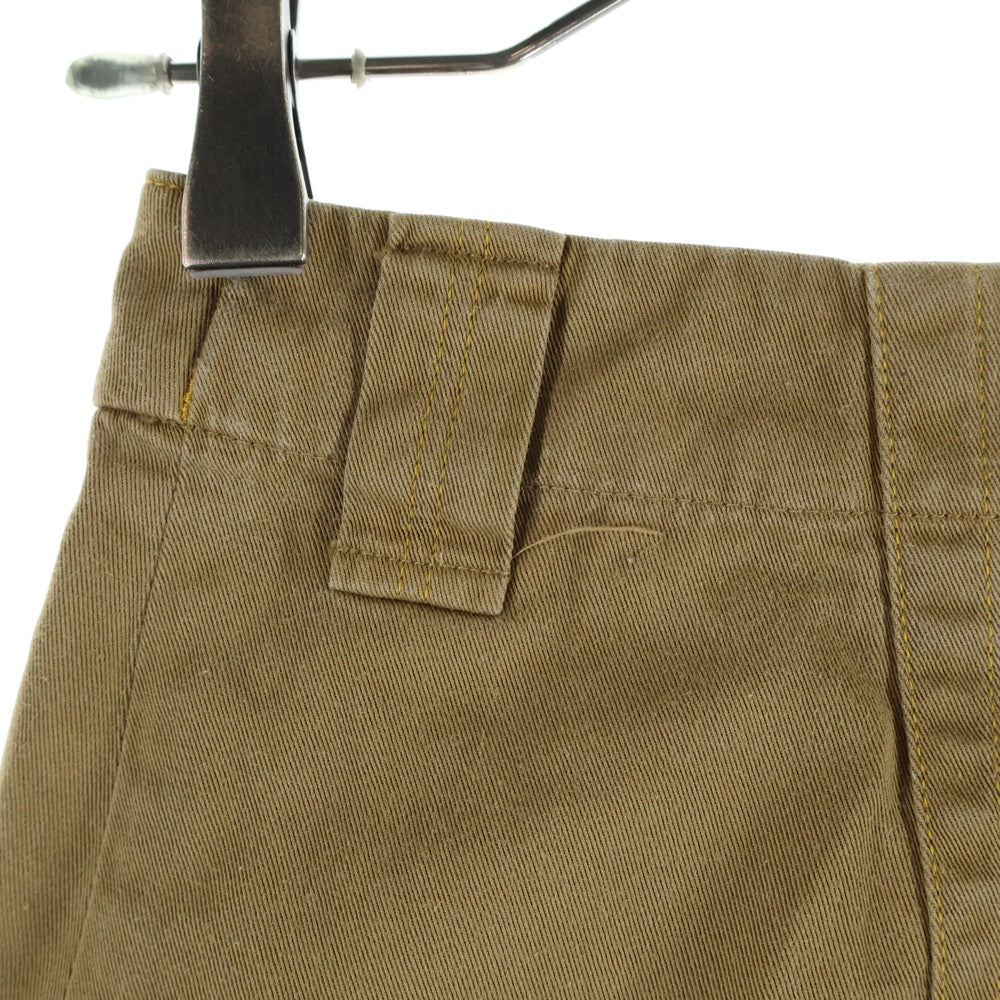 Acne Studios(アクネ ストゥディオズ) マルチポケット ステッチデザイン ジップアップ ストレートパンツ ブラウン MADYA CO C AS PSS18