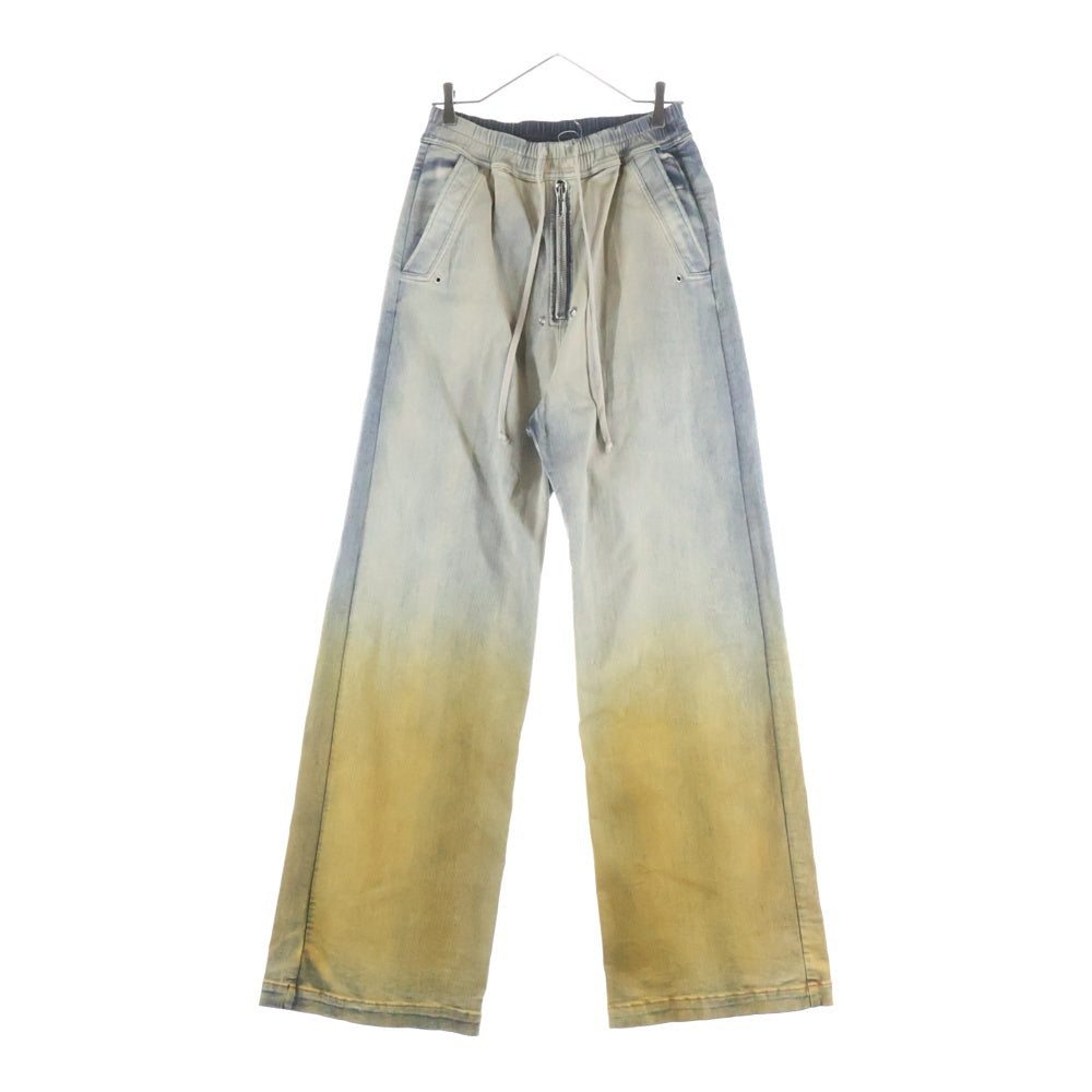 Rick Owens DRKSHDW(リックオウエンス ダークシャドウ) SKYDE GETH BELAS スカイド ゲス ベラス マルチポケット ドローストリング デニムパンツ インディゴ DS01D1327-SKYDE