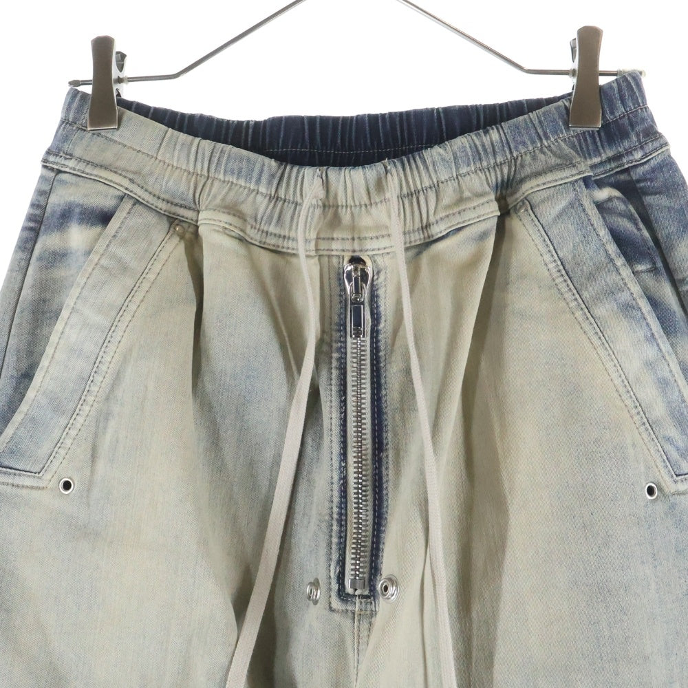 Rick Owens DRKSHDW(リックオウエンス ダークシャドウ) SKYDE GETH BELAS スカイド ゲス ベラス マルチポケット ドローストリング デニムパンツ インディゴ DS01D1327-SKYDE