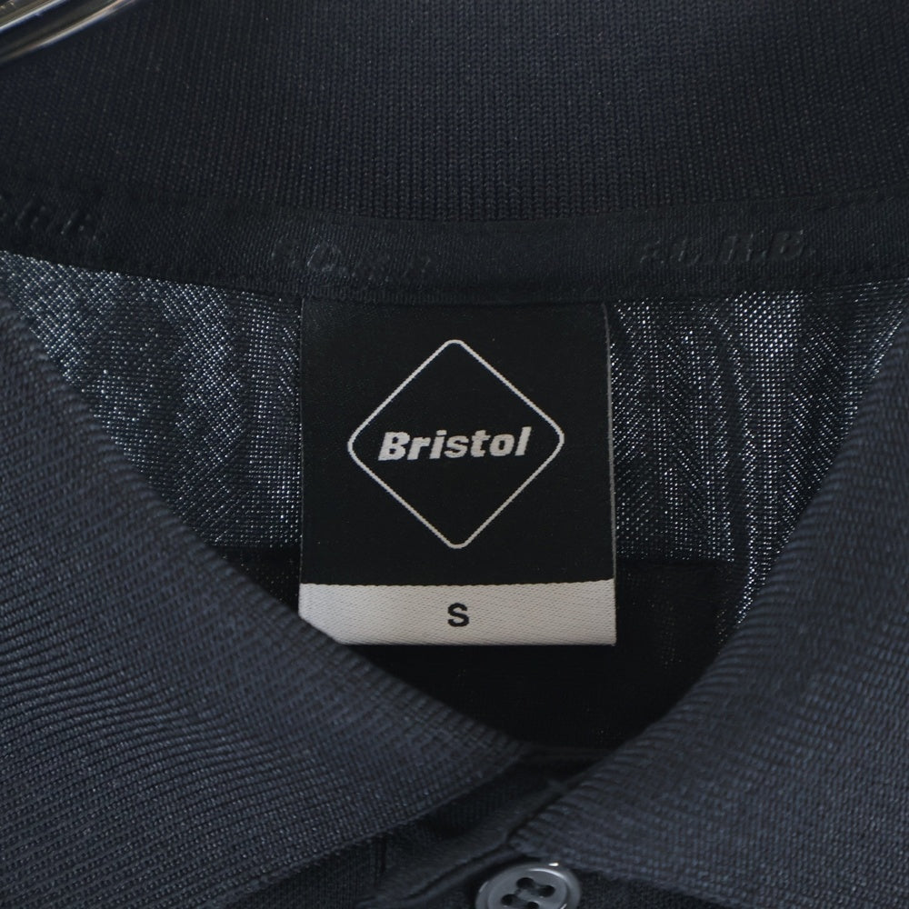 SOPH.(ソフネット) ×F.C.R.B. 胸ロゴデザイン カットソー 半袖ポロシャツ ブラック FCRB-240010