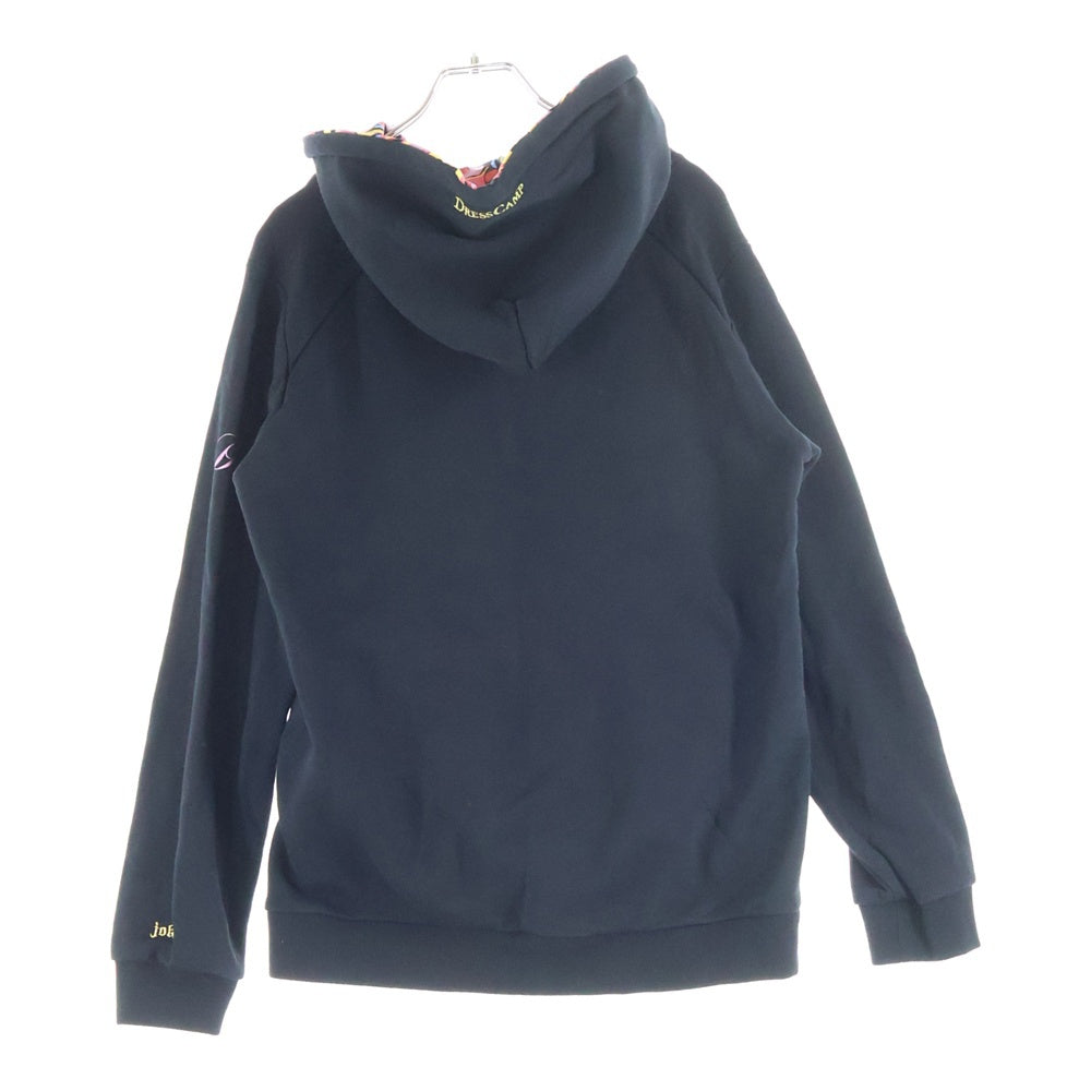 DRESSCAMP(ドレスキャンプ) スウェット セットアップ ジップアップ パーカー イージー パンツ ブラック