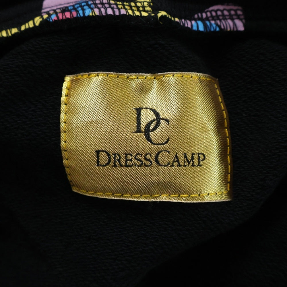 DRESSCAMP(ドレスキャンプ) スウェット セットアップ ジップアップ パーカー イージー パンツ ブラック