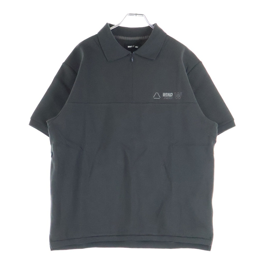 WIND AND SEA(ウィンダンシー) Switch Polo Top スイッチ ポロトップ 半袖シャツ グレー